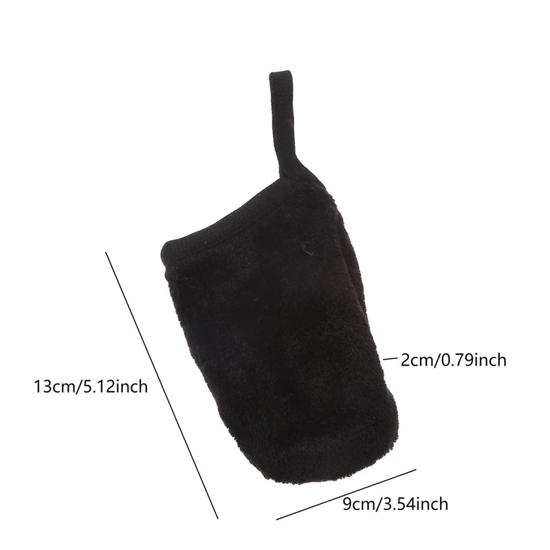 Reusable Microfiber Makeup Remover Gloves