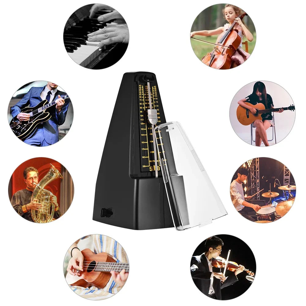 Wood Grain Mechanical Metronome