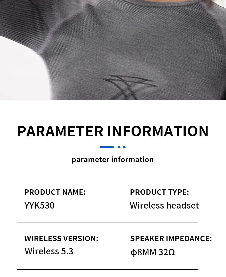 Wireless Bluetooth Earphones with ENC Noise-Cancelling Microphone