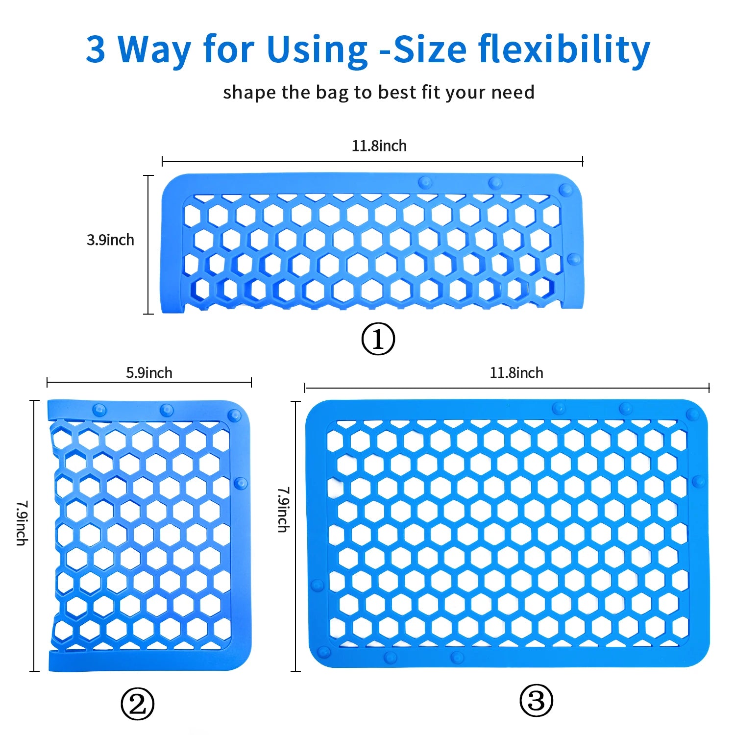 Silicone Dishwasher Bag for Baby Items, Adjustable Sizing