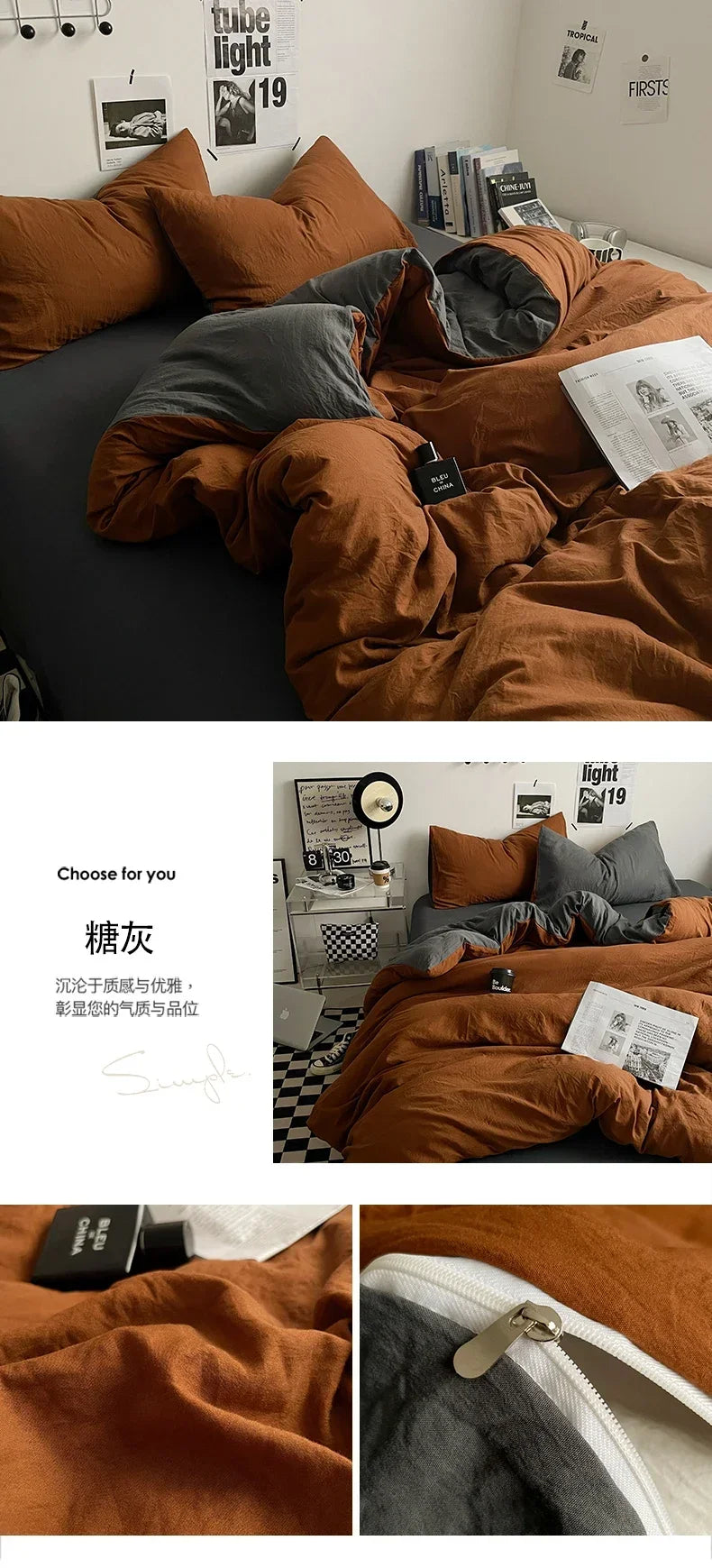 Duvet Cover with pillowcases and sheet