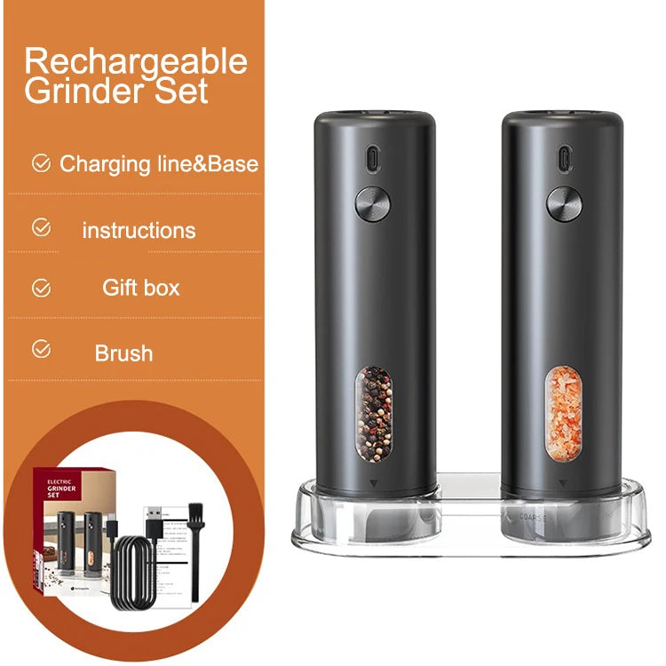 Rechargeable Salt & Pepper Grinder