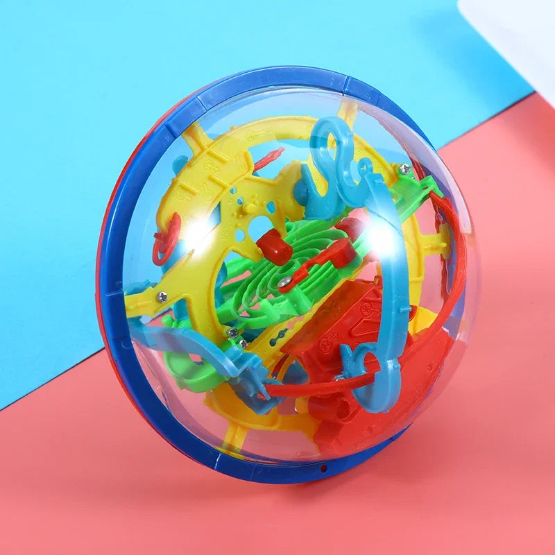 3D Maze Ball Labyrinth Puzzle Game with Display Stand