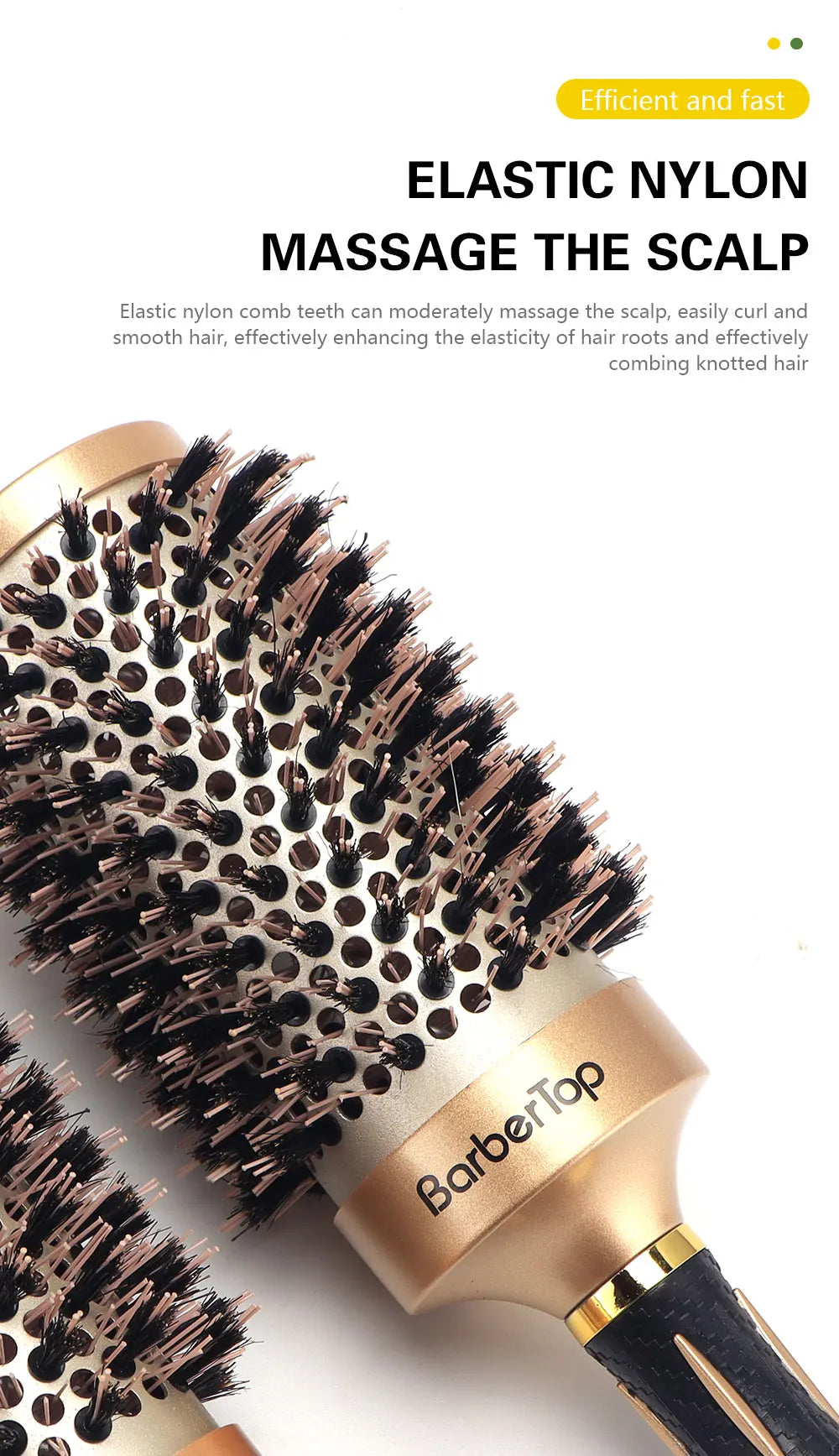 Anti-Static Hair Styling Brush