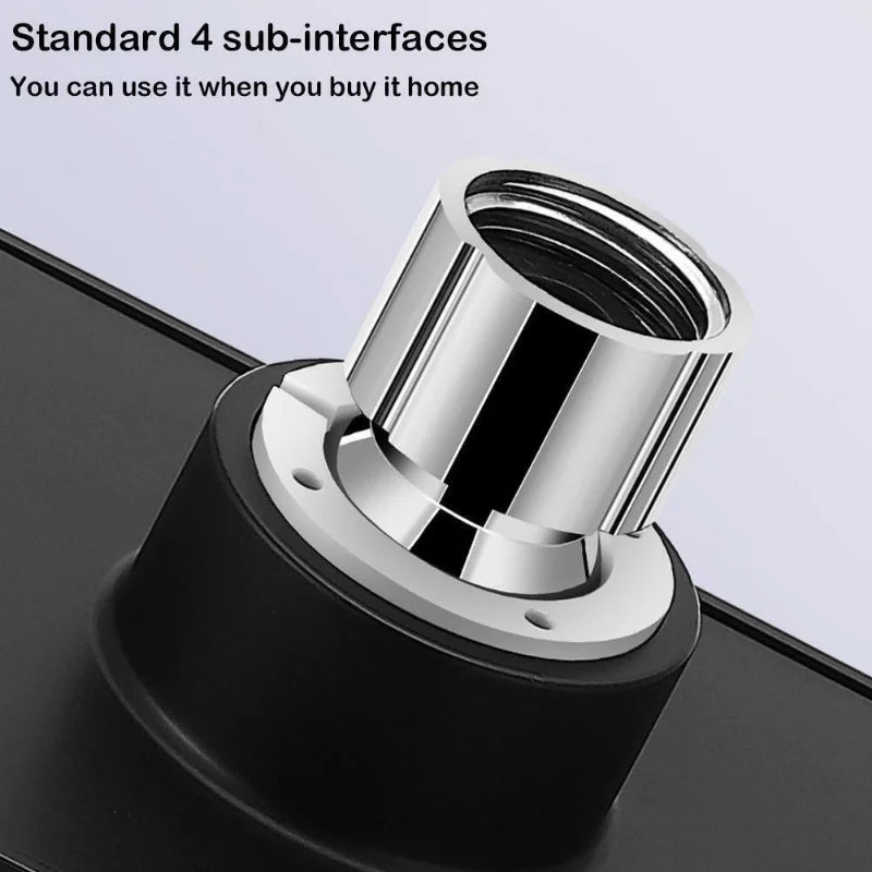 360° Pressurized Mini Surround Shower Head
