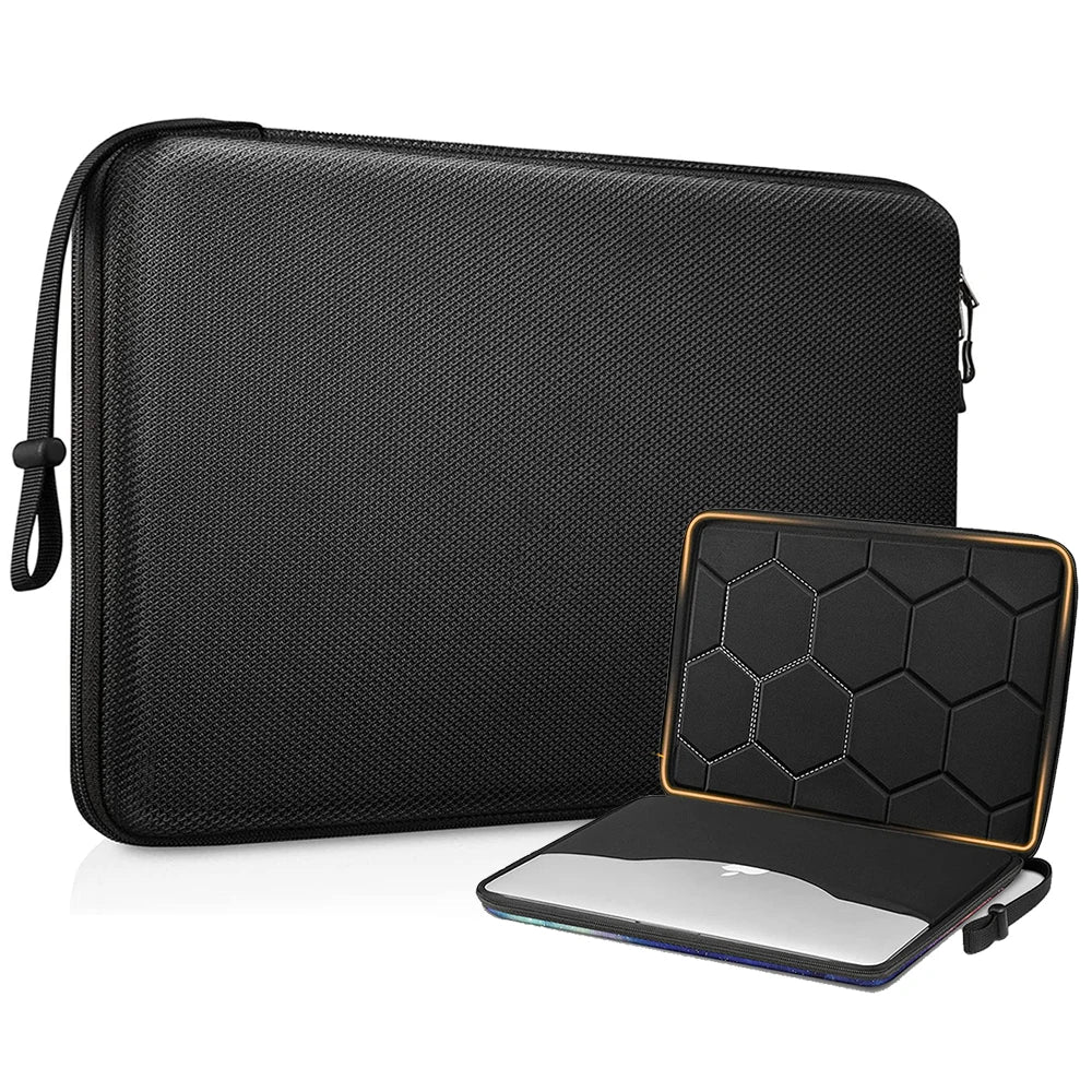 Shockproof Waterproof Laptop Sleeve Bag – EVA Protective Case, 13–15.6 Inch