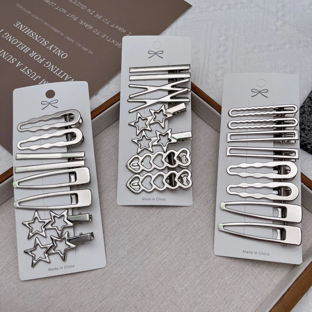Hair Clips Set – Assorted Styles & Colours for Women & Girls