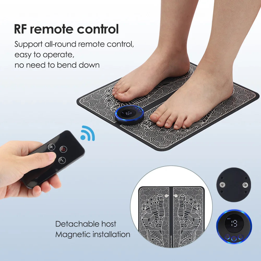 EMS Feet Acupoints - Massage Muscle Stimulation - Improve Blood Circulation