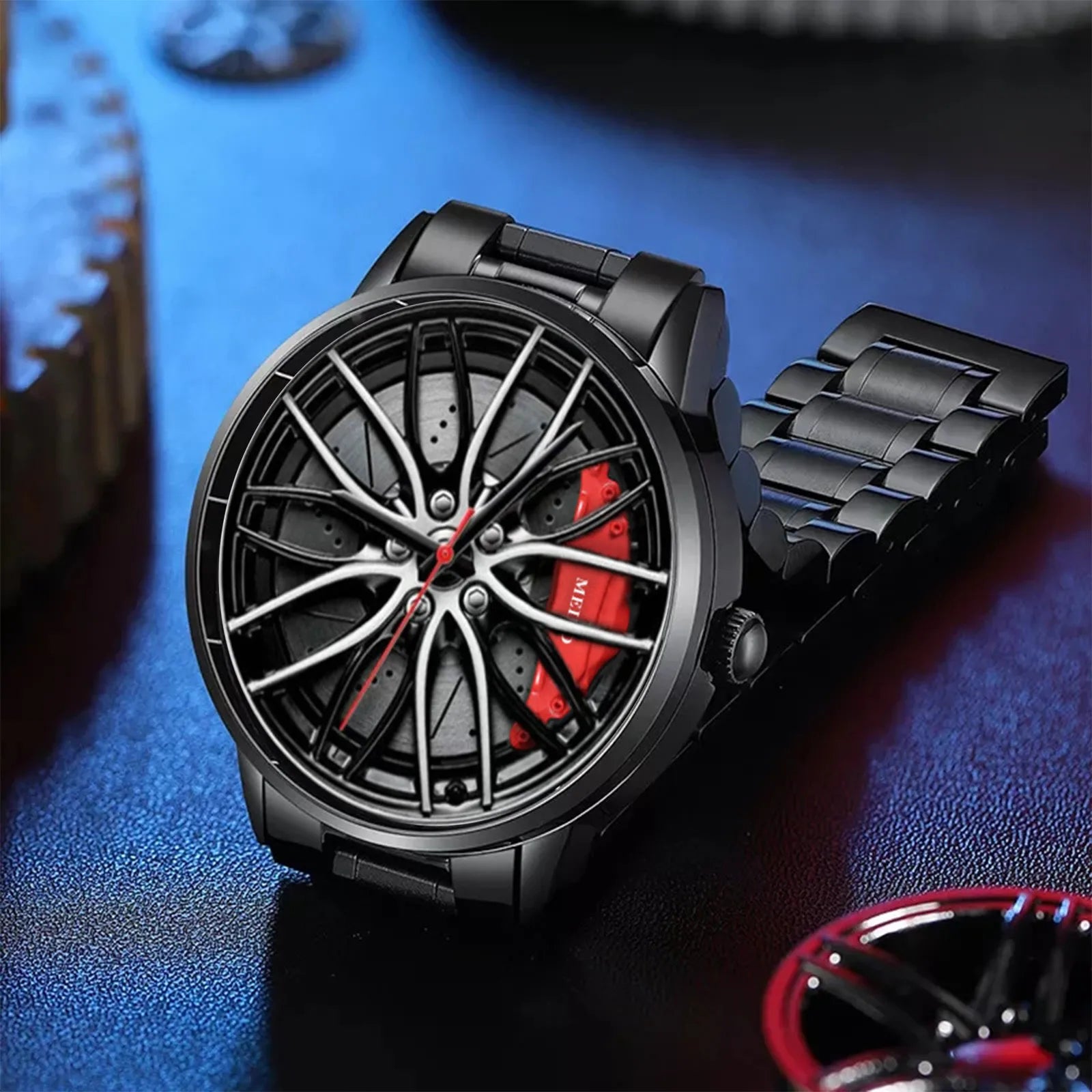 Waterproof Stainless-Steel Quartz Wristwatch for Men