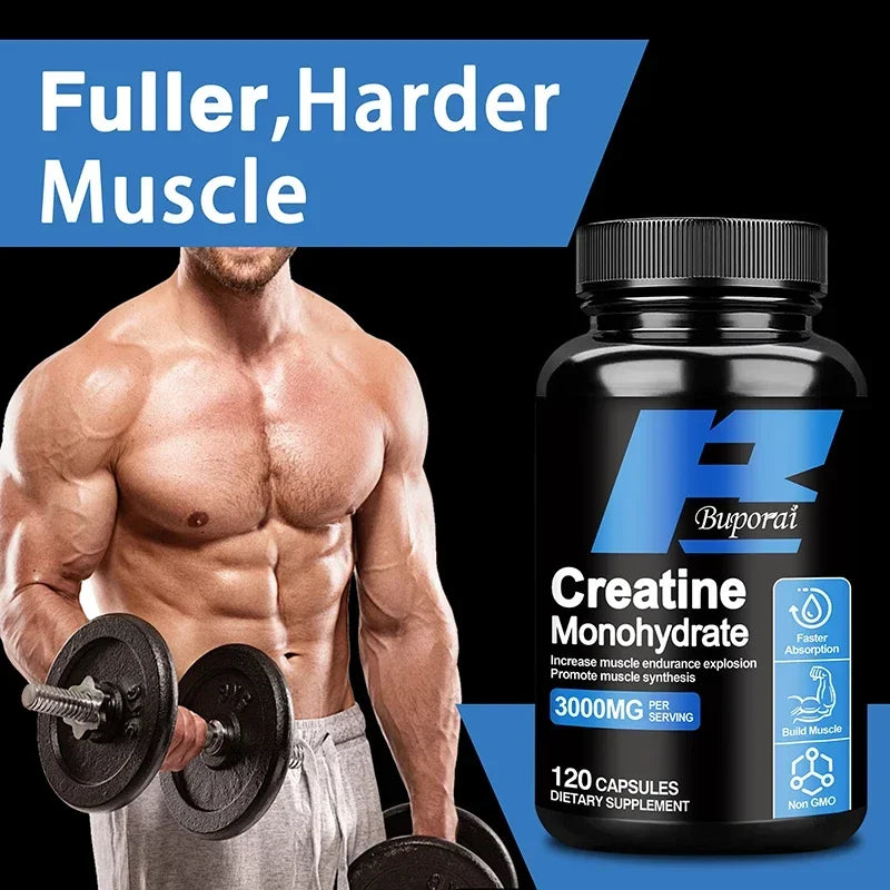 Creatine Monohydrate - Energy, Endurance & Muscle Growth