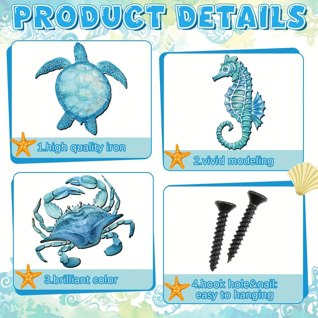 Wooden Fish Wall Decoration – Coastal Home Décor Art