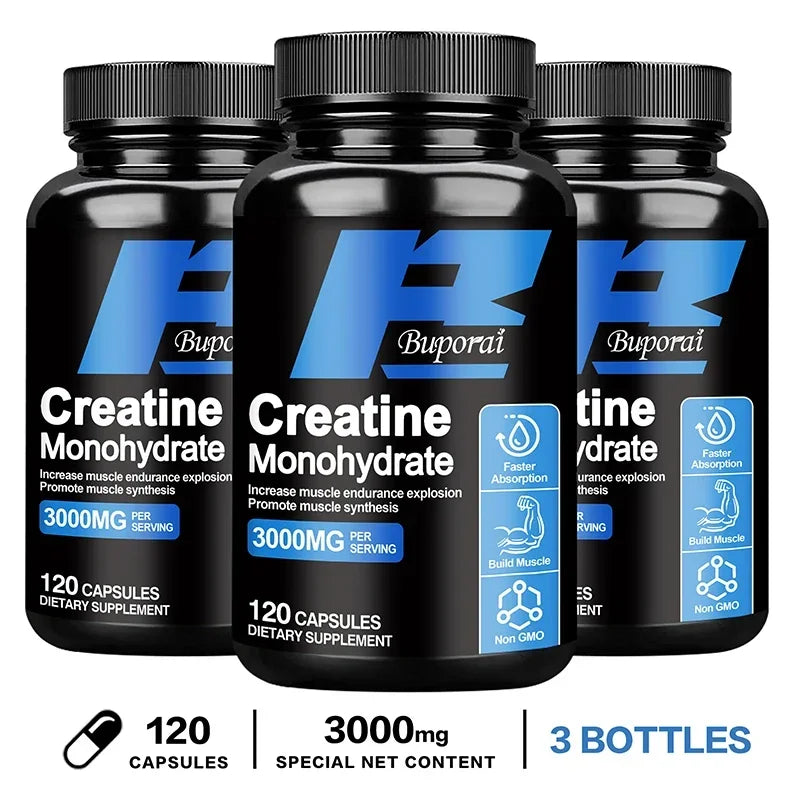 Creatine Monohydrate - Energy, Endurance & Muscle Growth