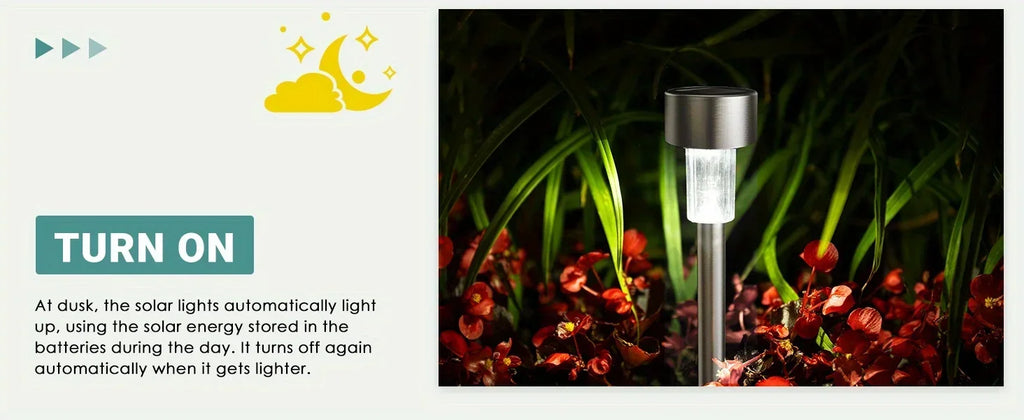 Waterproof Solar Outdoor Lights