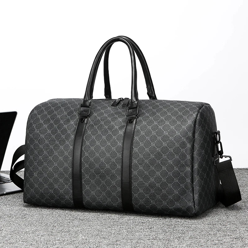 Classic Full-Print Hard Shell Travel Luggage
