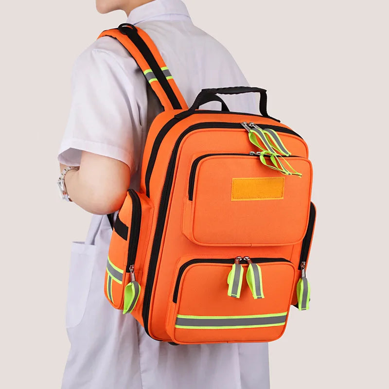 First Aid Backpack - Large Capacity Storage