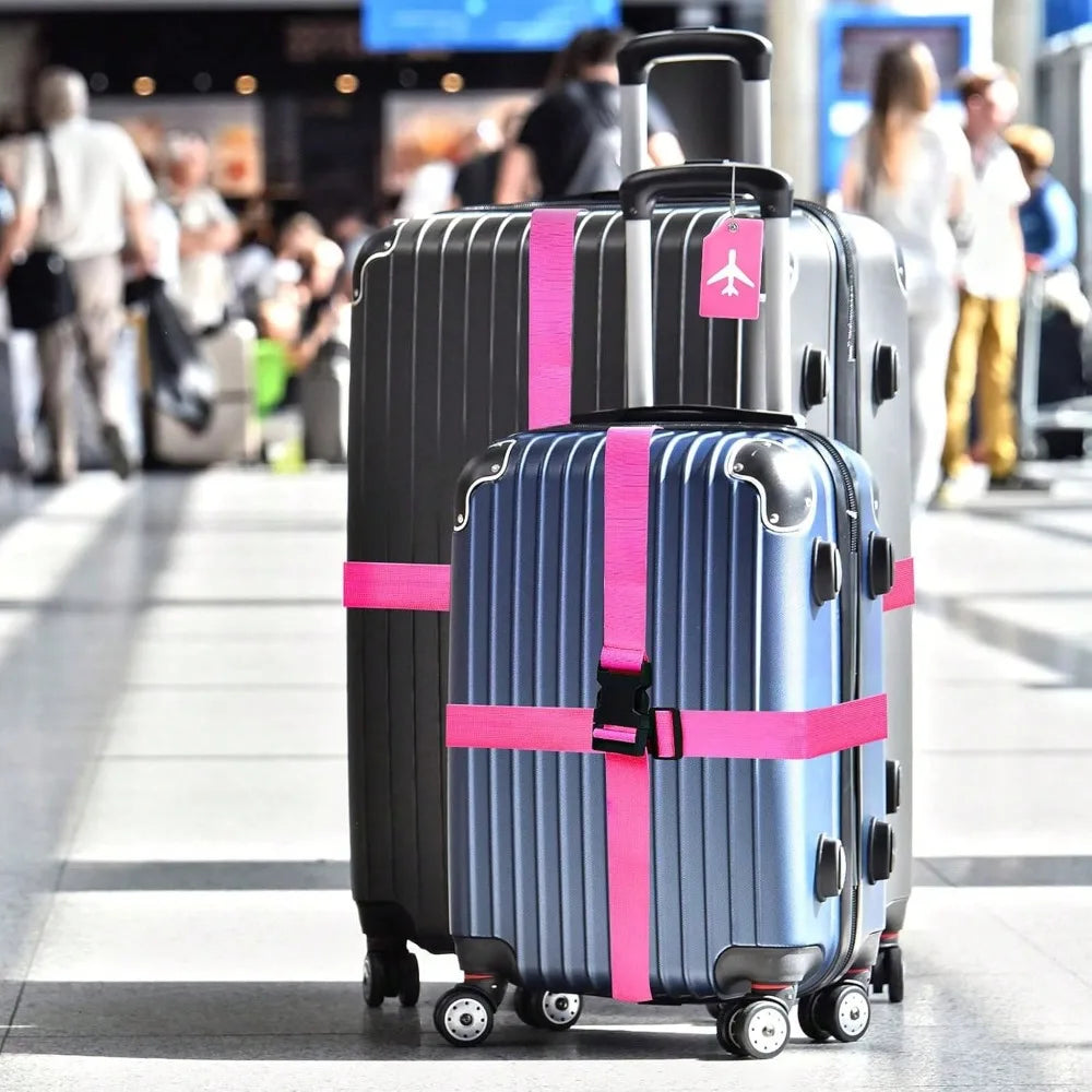 Adjustable Luggage Strap Set