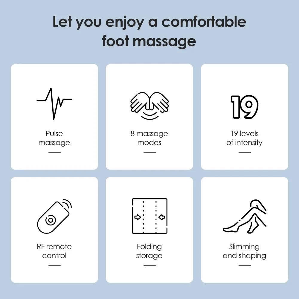 EMS Feet Acupoints - Massage Muscle Stimulation - Improve Blood Circulation