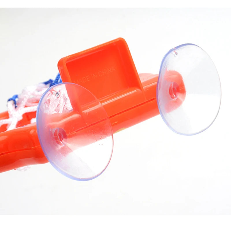 Baby Bath Basketball Shooting Toy Set with 3 Balls