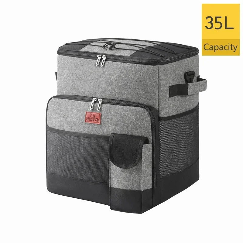 Rolling Cooler with Removable Wheels & Handle