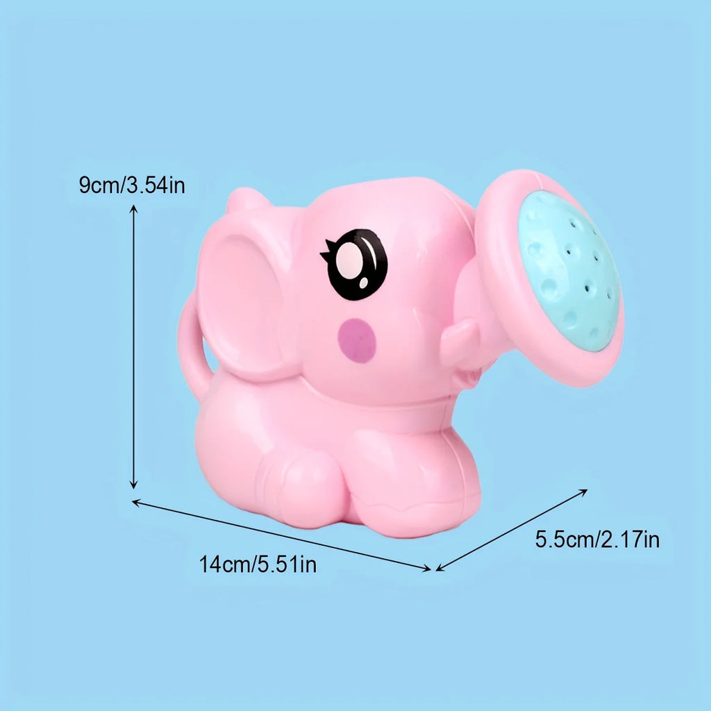 Kids Cartoon Elephant Bath Toy - Shower Kettle Watering Can