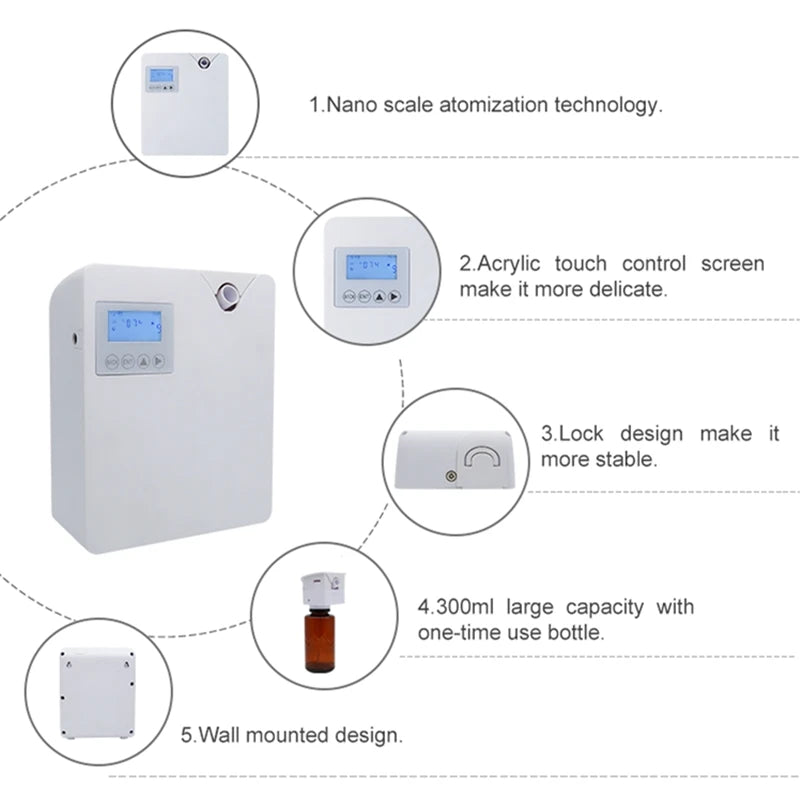 Aroma Diffuser - Air Freshener Sprayer - APP Controlled