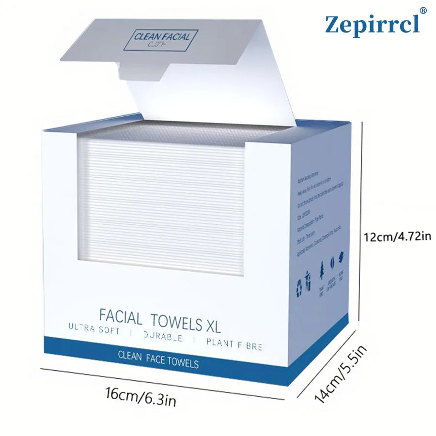 Thickened Disposable Face Towels – 40 Wipes per Box