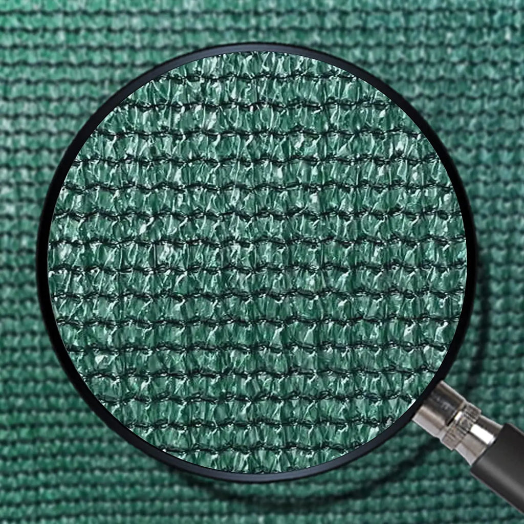 Patio Fence Privacy Screen Mesh with Grommets & Zip Ties