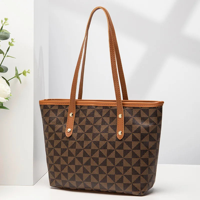 Embossed Floral Handbag