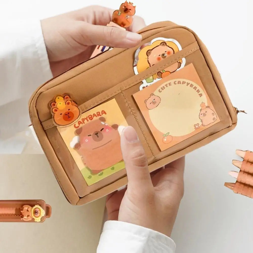 Capybara Stationery & Pencil Case Gift Set