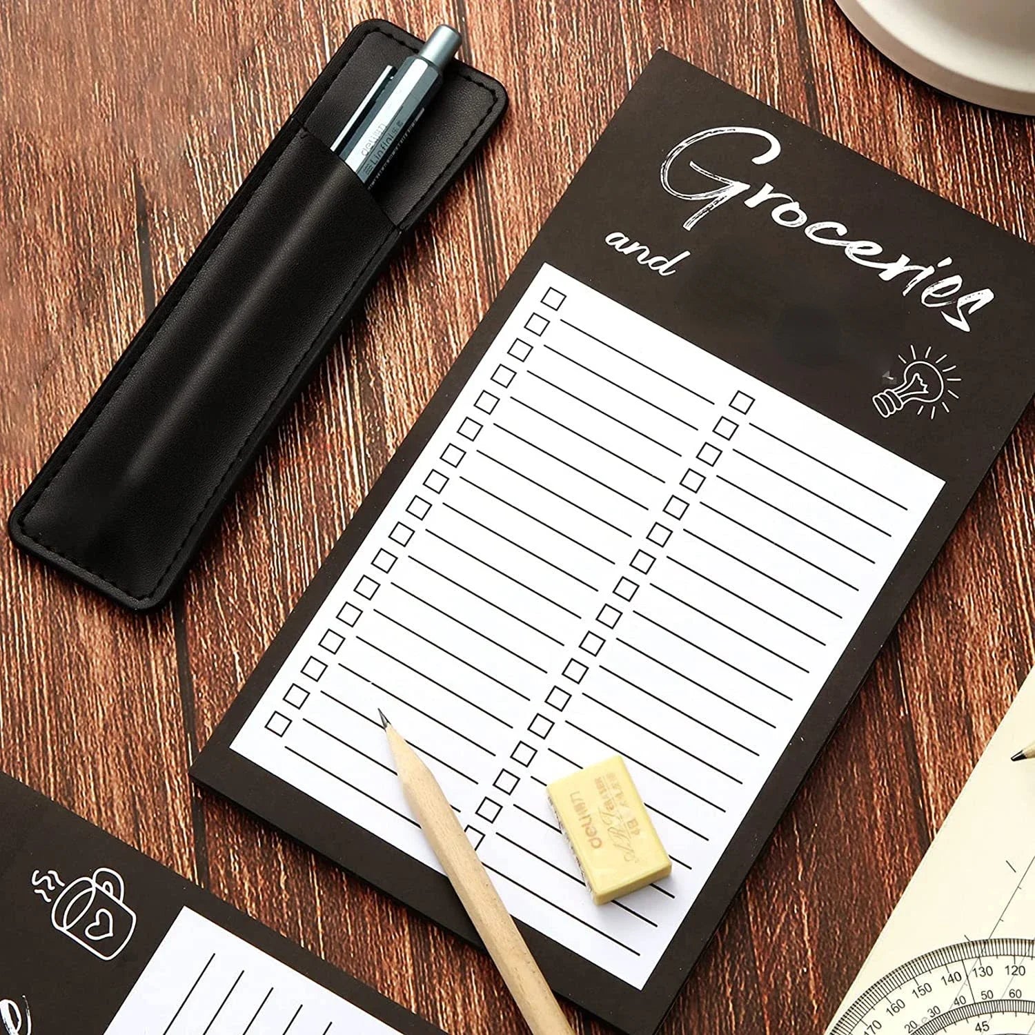 50-Sheet Magnetic Notepad – Fridge To-Do List Pad