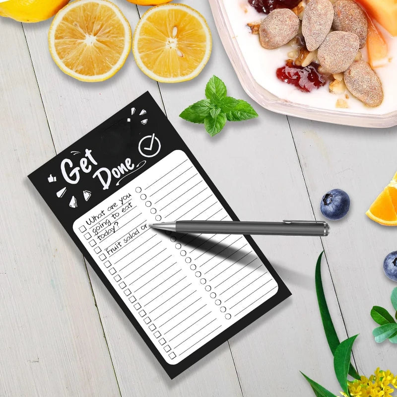50-Sheet Magnetic Notepad – Fridge To-Do List Pad