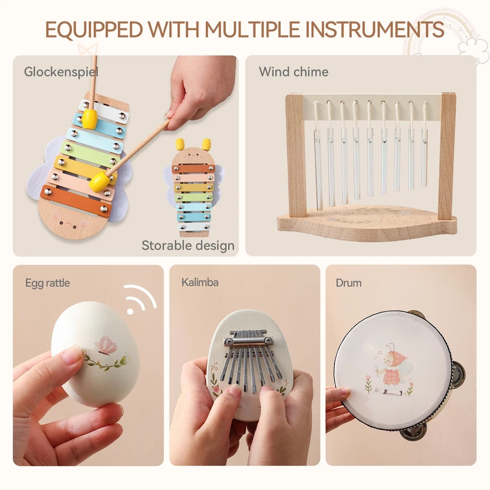 Musical Instruments - Montessori - Baby 0-12 Months