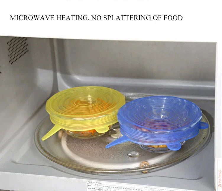 Silicone Stretch Lid - Can Be Reused