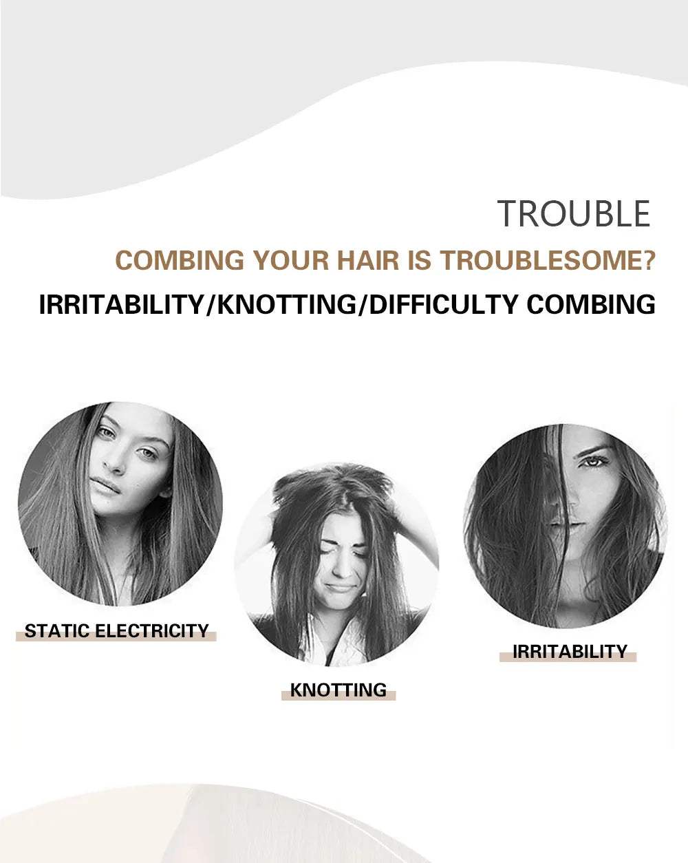 Anti-Static Hair Styling Brush