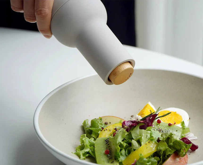 Electric Salt & Pepper Grinder Set – USB Rechargeable
