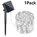 Waterproof Outdoor Solar LED Fairy String Lights (7M–32M)