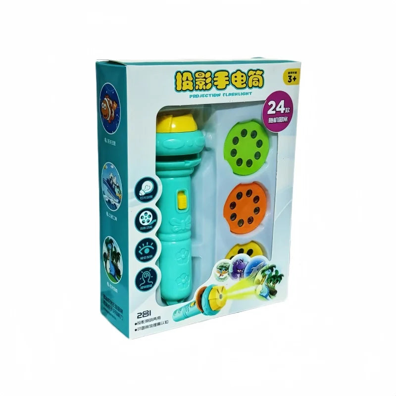 Children's Luminous Cartoon Projector – Night Light Toy