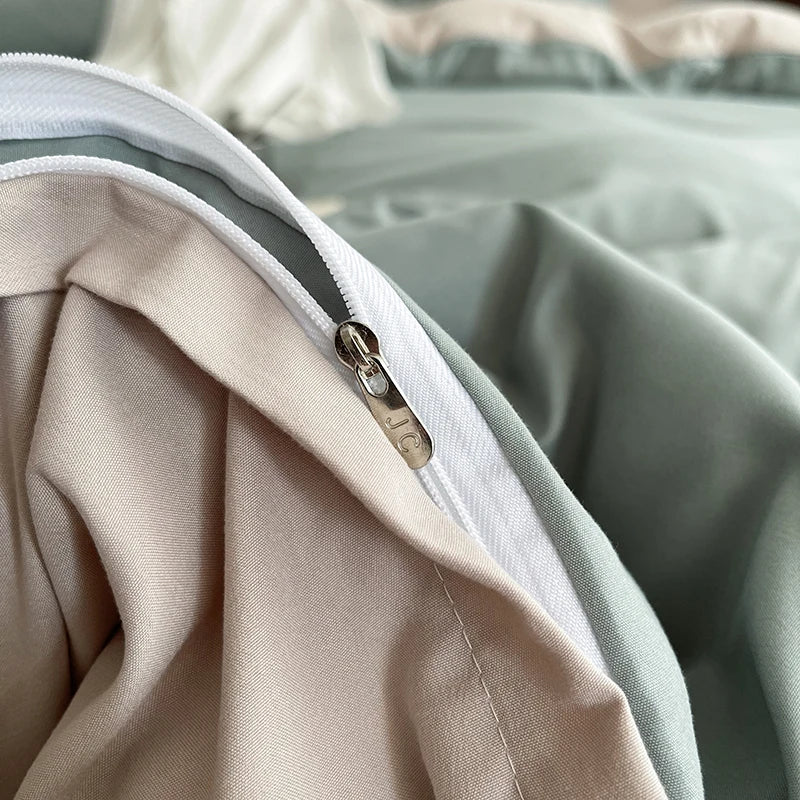 Washed Cotton Duvet Cover Set