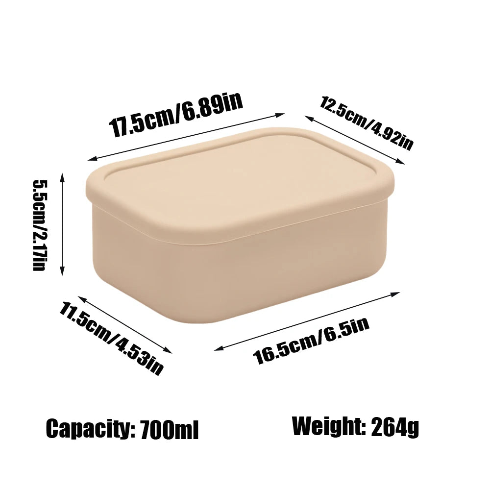 Silicone Food Storage Containers - Airtight, Microwave, Dishwasher, Freezer