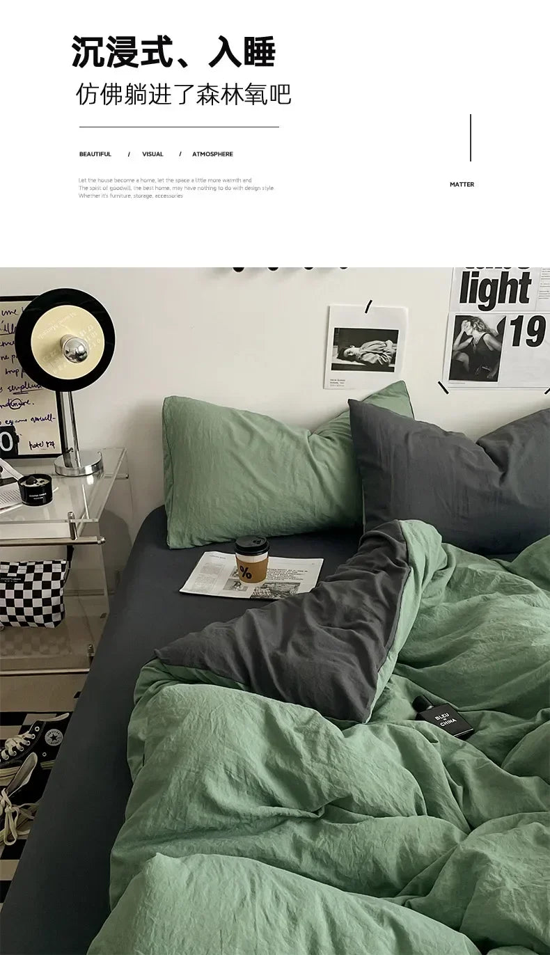 Duvet Cover with pillowcases and sheet
