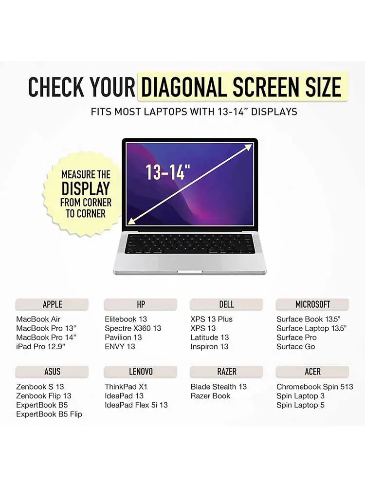 13/14 Inch Puffy Laptop Sleeve for MacBook Air iPad Pro