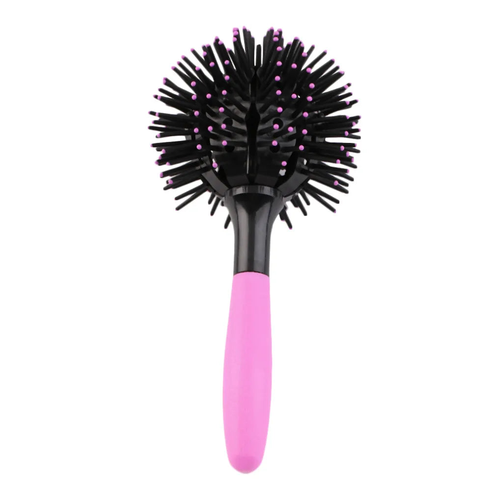 3D Round Ball Styling Hairbrush