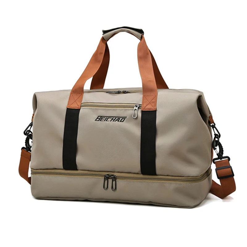 Sports Fitness Bag with Dry-Wet Separation