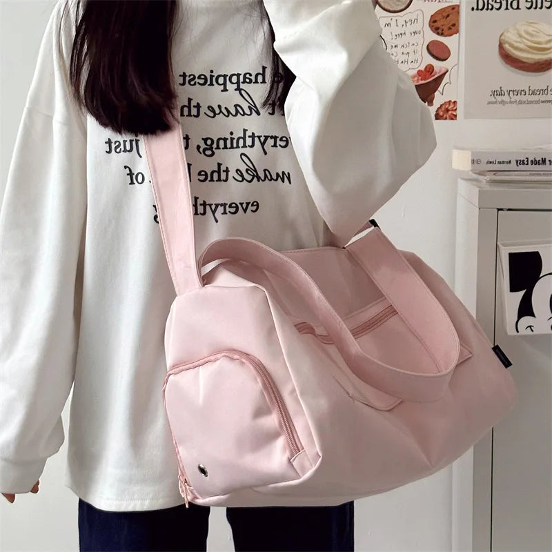 Canvas Shoulder Tote Bag