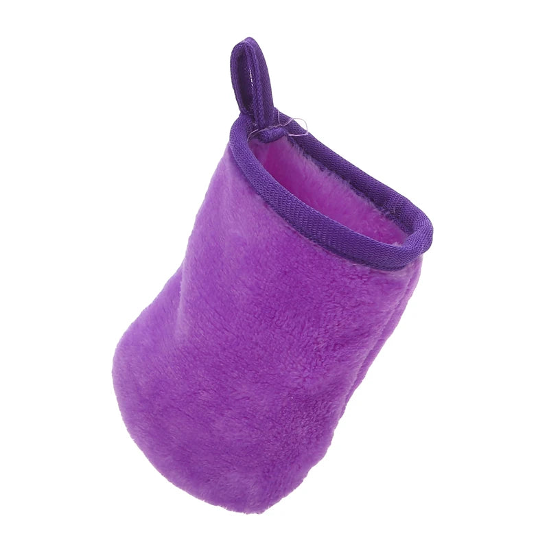 Reusable Microfiber Makeup Remover Gloves