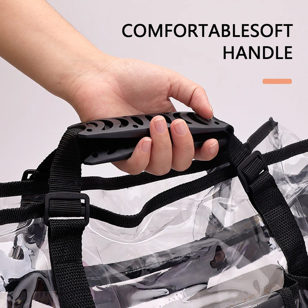 Transparent Waterproof Storage Bag – Airtight Organiser for Home & Travel