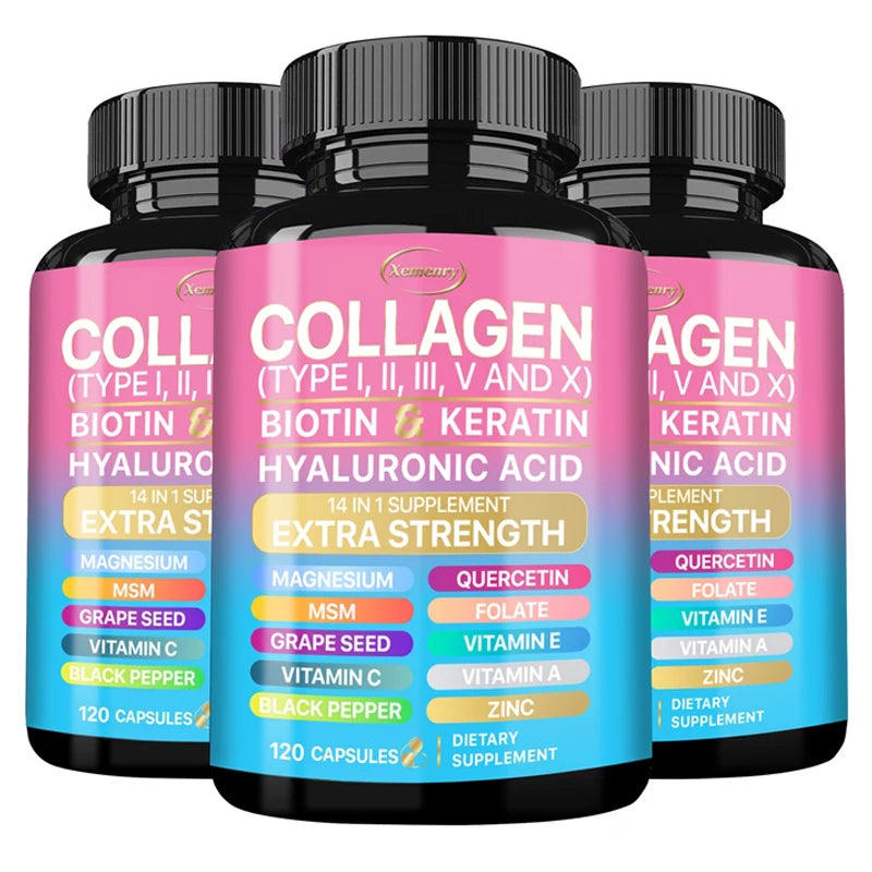 Collagen Supplement - Skin, Hair, Nails & Immune Support
