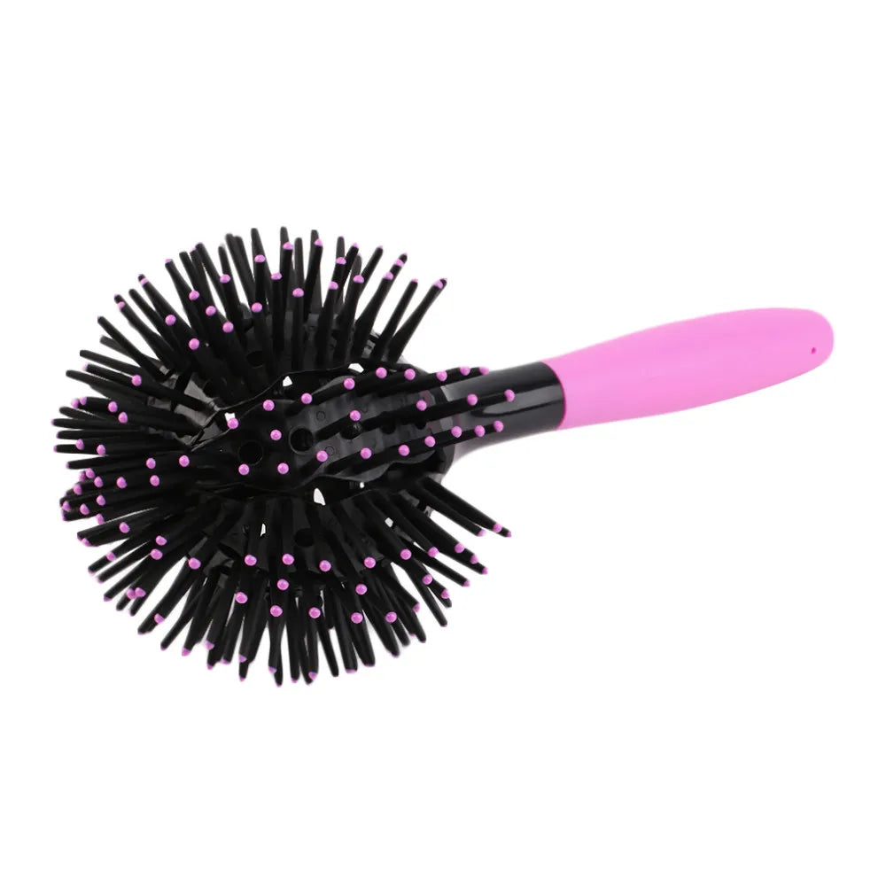 3D Round Ball Styling Hairbrush