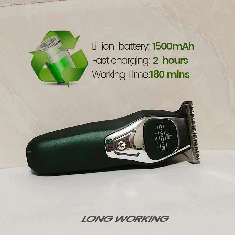 Mini Portable Rechargeable Electric Hair Clipper – Cordless Trimmer
