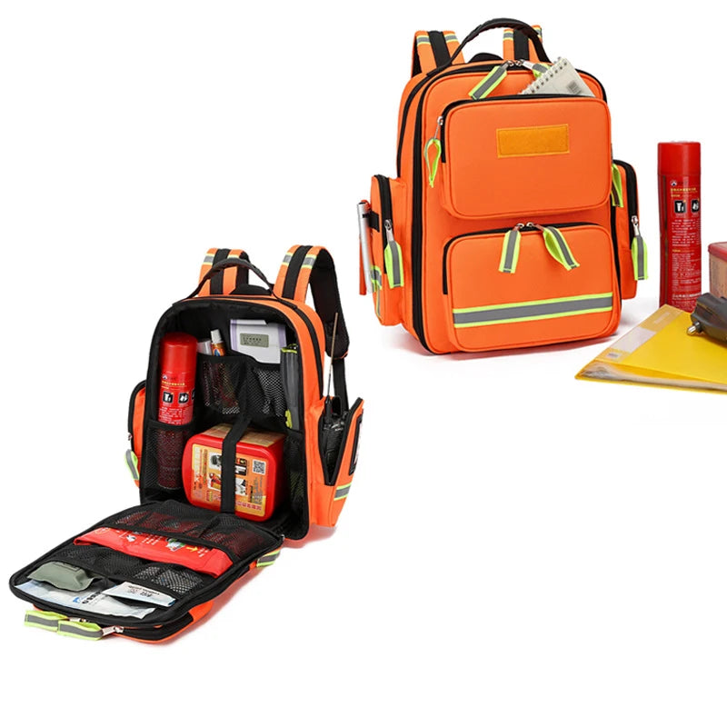 First Aid Backpack - Large Capacity Storage